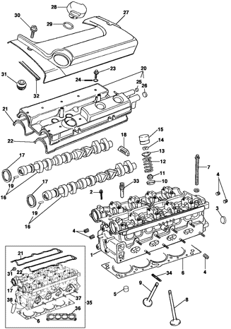Imagem de Cabeçote do motor