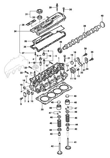 Imagem de Cabeçote do Motor - Diesel ano 2001/2001