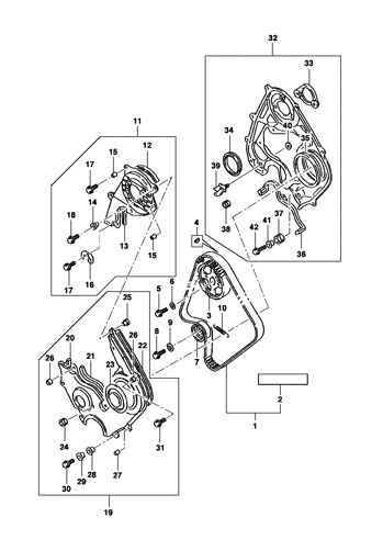 Imagem de Distribuição do Motor - Diesel ano 2001/2001