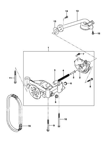 Imagem de Bomba de óleo - Motor diesel ano 2002/