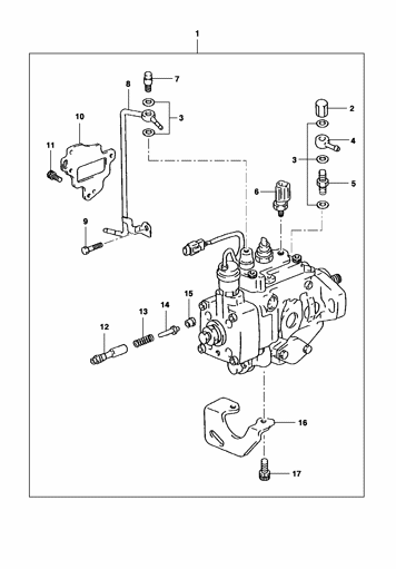Imagem de Bomba injetora - Motor diesel ano 2001/2001