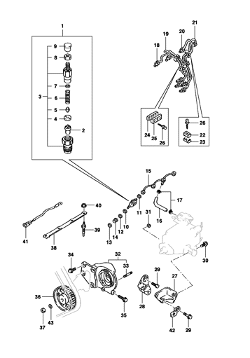 Imagem de Sistema de injeção de combustível - Motor diesel ano 2001/2001