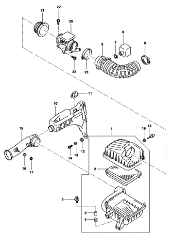 Imagem de Filtro de ar - Motor gasolina