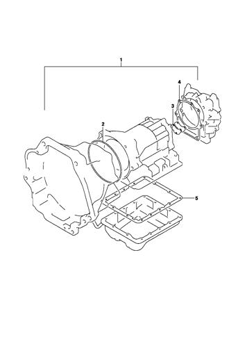 Imagem de Jogo de juntas da transmissão automática - Motor gasolina