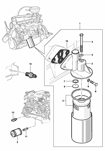 Imagem de Fitro de óleo do motor
