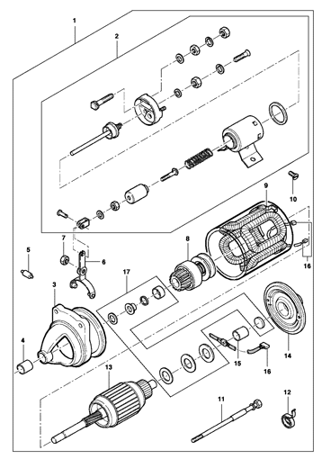 Imagem de Motor de partida - Wapsa