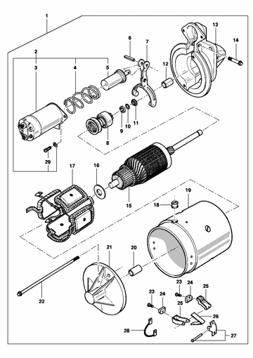 Imagem de Motor de partida - Arno