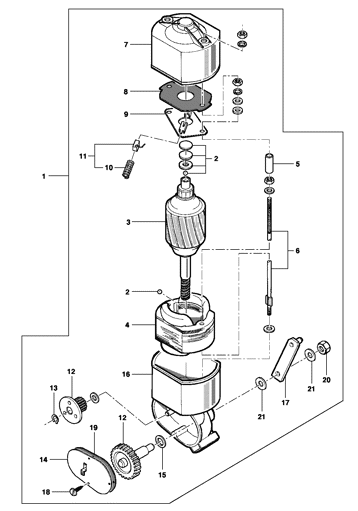 Imagem de Motor do limpador do pára-brisa