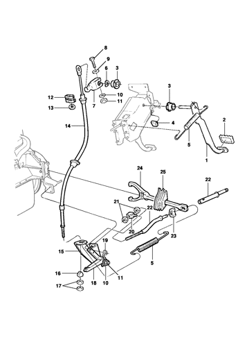 Imagem de Controle da embreagem manual