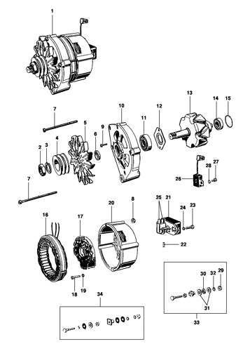 Imagem de Alternador - Bosch