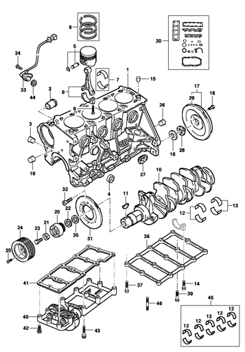 Imagem de Bloco do motor