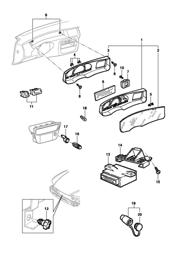 Imagem de Instrumentos do painel