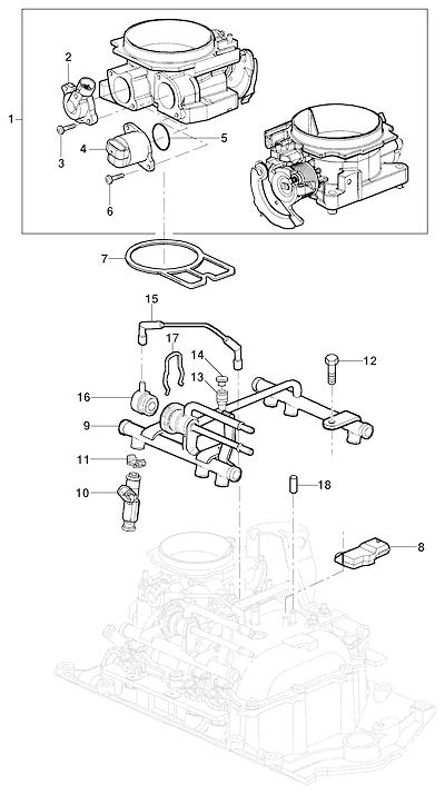 Imagem de Unidade de injeção e controle do motor gasolina LG3/LW9