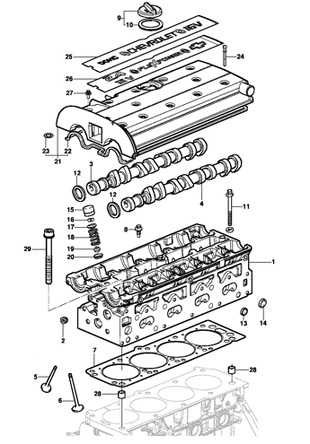 Imagem de Cabeçote do motor 16V