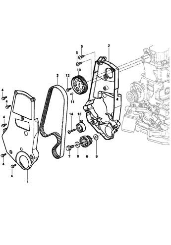 Imagem de Distribuição do motor 8V