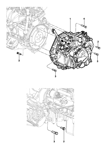 Imagem de Transmissão automática M92/M93 - conjunto e fixação
