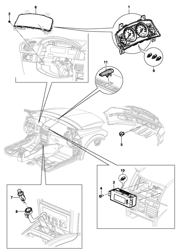 Imagem de Instrumentos do painel