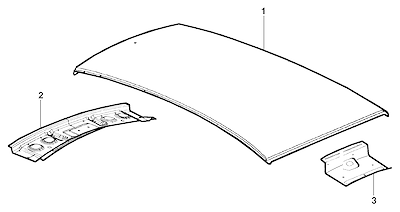 Imagem de Painel e travessas do teto para Meriva