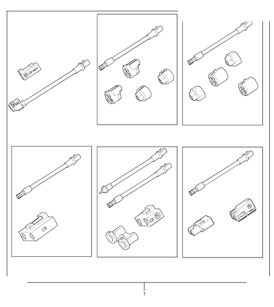 Imagem de Kit de cabos e antenas para rádio digital, celular e localização (2016–2024)