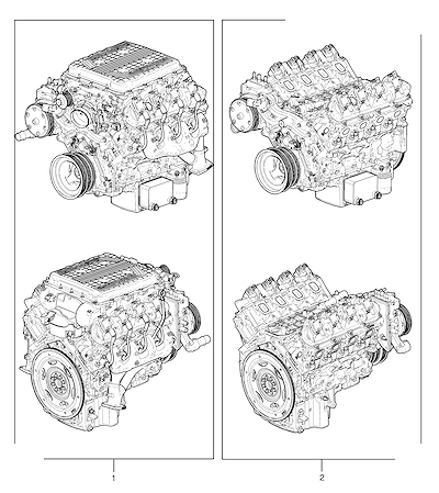 Imagem de Conjunto motor 6.2L automático MI4 gasolina