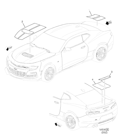 Imagem de Faixas e decalques para carroceria rally (2019–2024)