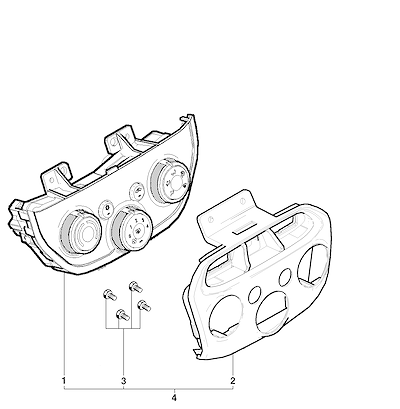 Imagem de Pacote de acessórios para controle de ar-condicionado e aquecedor