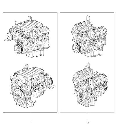 Imagem de Conjunto motor 6.2L automático e motor parcial gasolina