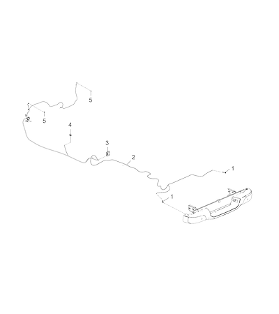 Imagem de Kit de alerta de ponto cego lateral com sensores e módulo auxiliar de estacionamento
