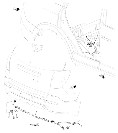 Imagem de Sensor de ré e alarme de assistência ao estacionamento (UD7)