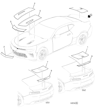 Imagem de Faixas e decalques para carroceria rally (BO3, BO4)