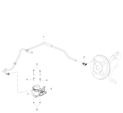 Imagem de Bomba servo freio e componentes para motor 3.6L gasolina (LFX, LY7)