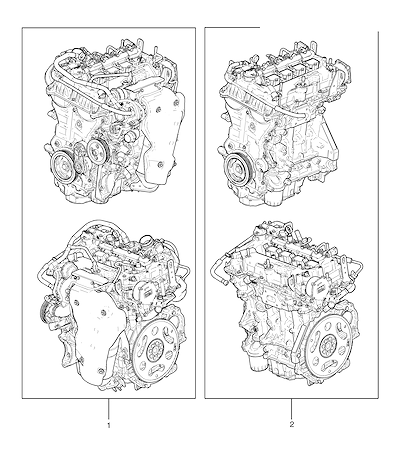 Imagem de Conjunto motor 1.4 L gasolina automático MNK (LYT)