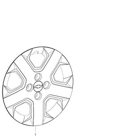 Imagem de Rodas e tampas de roda niveladas 15" (W3F)