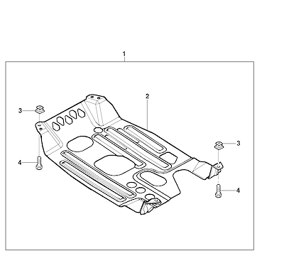 Imagem de Pacote de acessórios para proteção e blindagem do motor