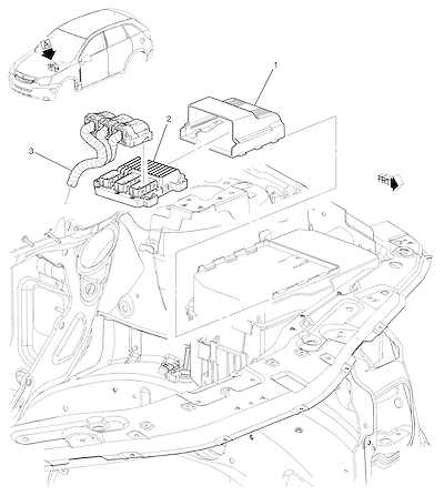 Imagem de Módulo e fiação do controle do motor LY7 (3.6)