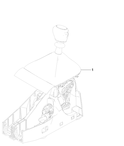 Imagem de Pacote acessórios para alça e controle da transmissão manual