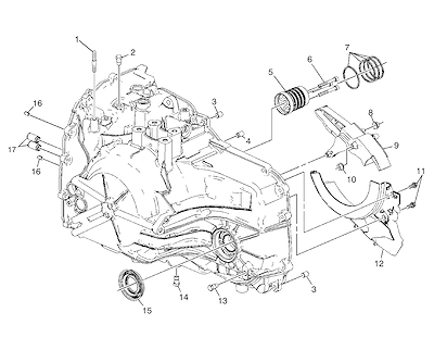 Imagem de Transmissão automática caixa (2012) com vedação, suporte e fluido de lubrificação