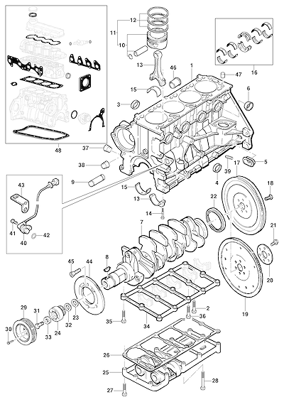 Imagem de Bloco do motor